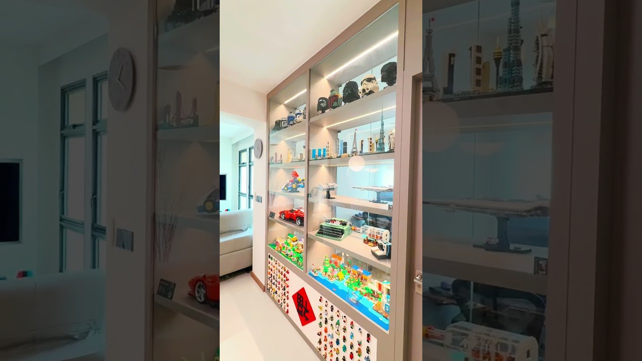 Modern Home Interior Design Tour with LEGO | Warm, Minimal & Timeless - Hougang 4 Room HDB BTO