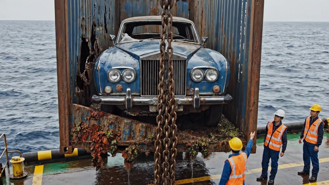 We Found a Rolls-Royce at the Bottom of the Ocean… Then Restored It (ASMR Restoration)
