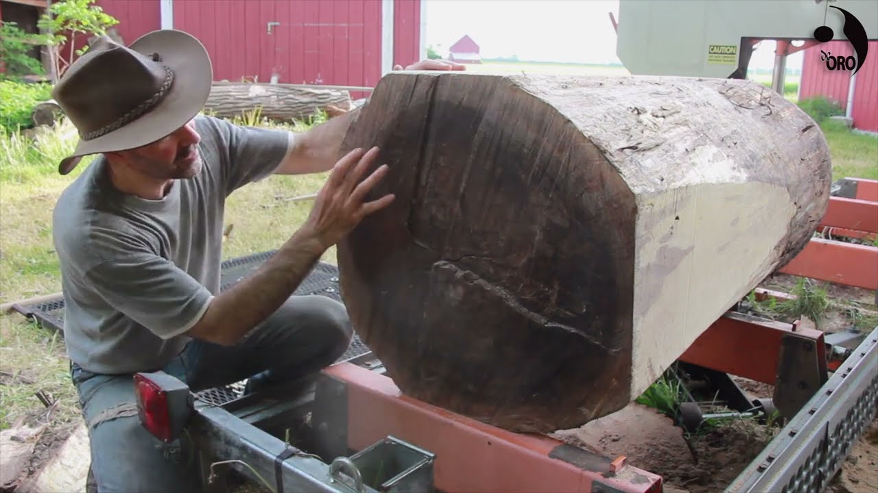When it's TOO BIG!  Milling a Fat Walnut Log | #55