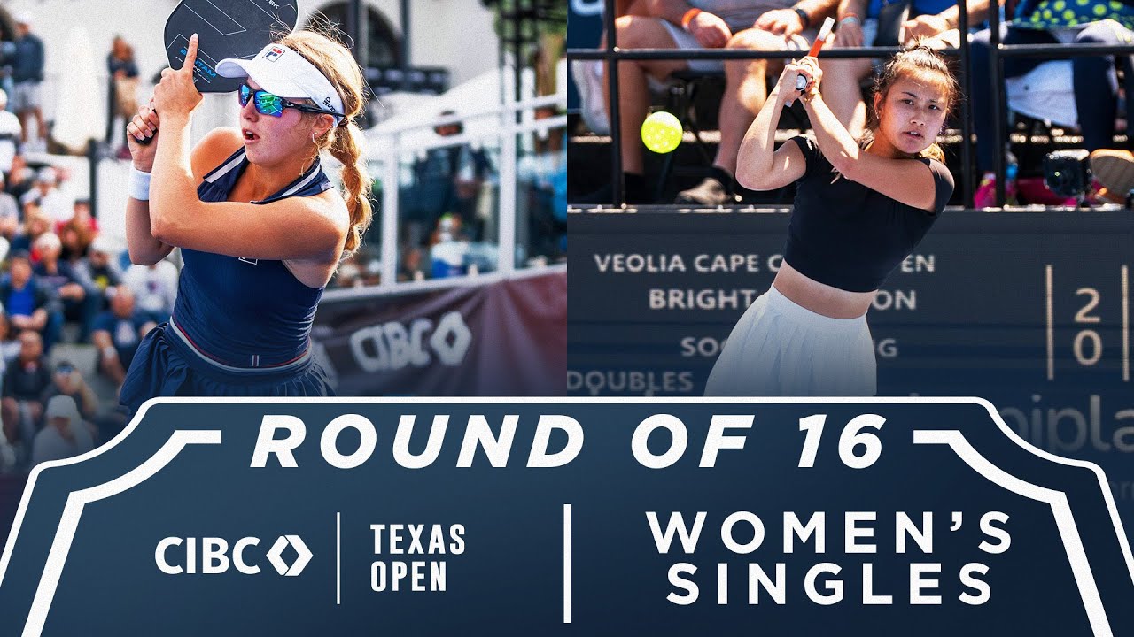 Anna Leigh Waters v Alix Truong at the CIBC Texas Open