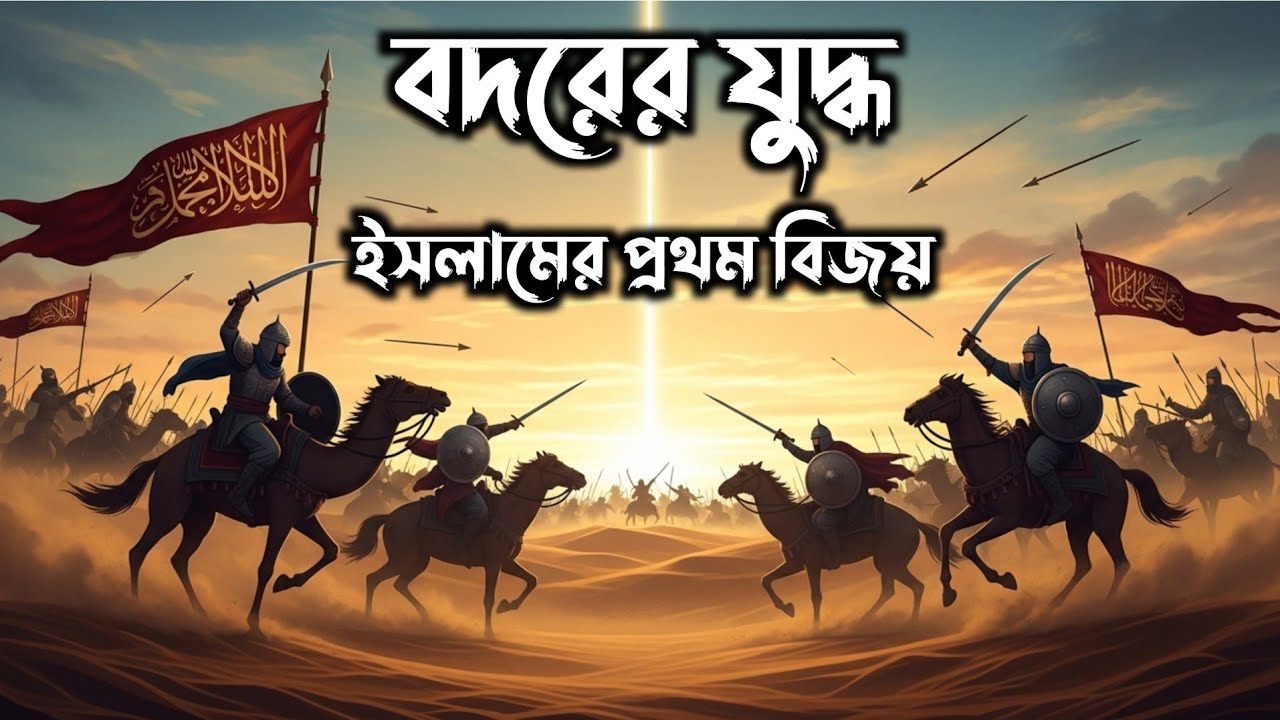 বদরের যুদ্ধ ⚔️ ইসলামের প্রথম বিজয় | ৩১৩ জন হারালো ১০০০ জনকে! | The Battle of Badr - Islamic Story |