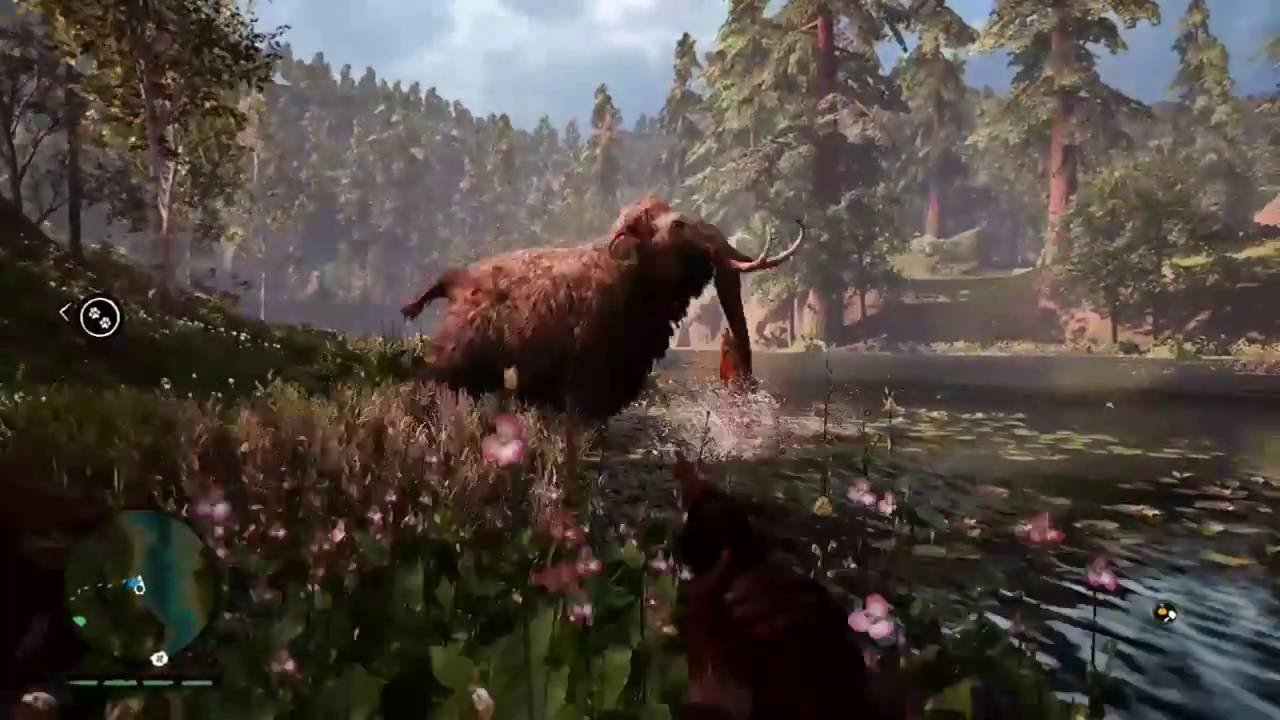 FAR CRY PRIMAL mammoth vs. crocodile!?!?