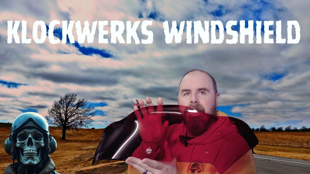 Установка и обзор ветрового стекла Klockwerks 8 дюймов с расширяющимися боковинами.