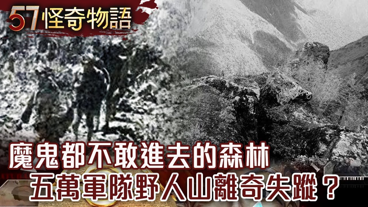 魔鬼都不敢進去的森林 五萬軍隊野人山離奇失蹤？【57怪奇物語】