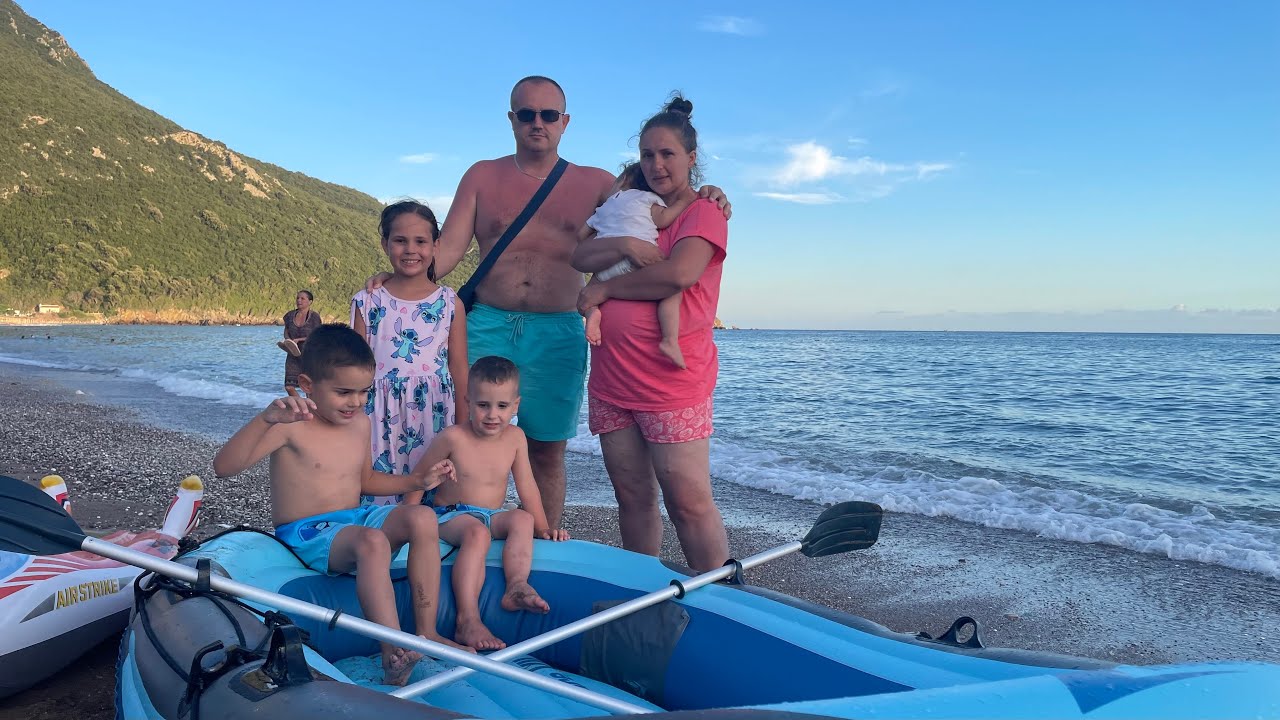 PLAŽA ČANJ CRNA GORA DAN 4