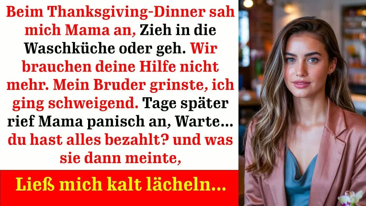 Meine Familie wollte mich loswerden doch Tage später flehte meine Mutter um Hilfe…