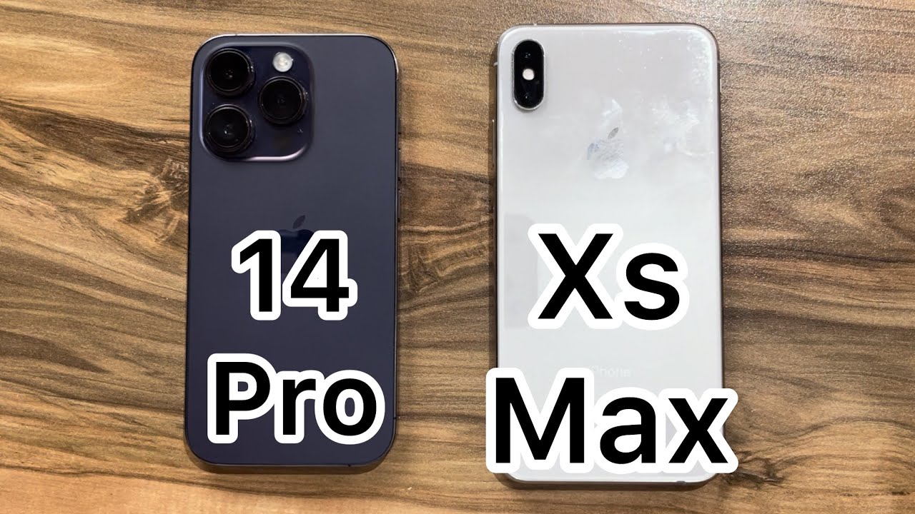 iPhone 14 Pro vs iPhone Xs Max