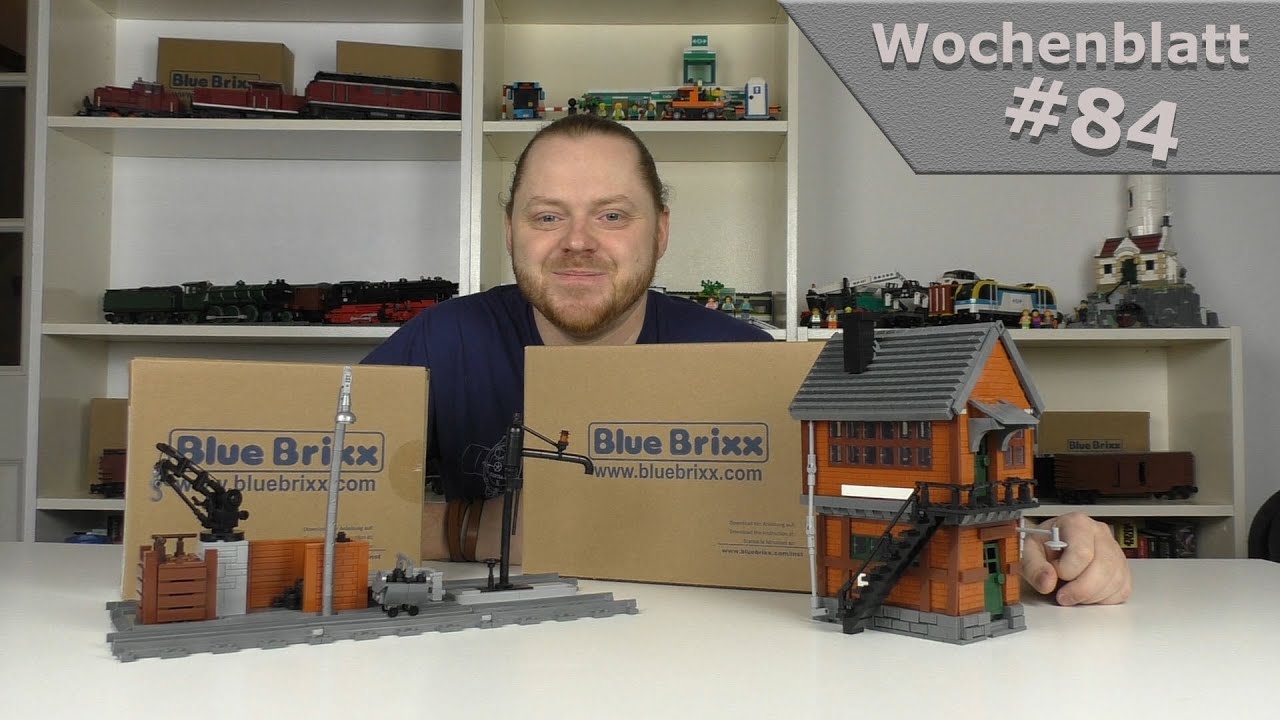 "Eisenbahnzubehör für einen kleinen Preis!" | BlueBrixx® 101038 & 102145 | Wochenblatt [#84]