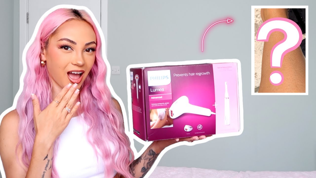 Philips Lumea Laser Hair Remover HONEST Review | WITH PICTURES!