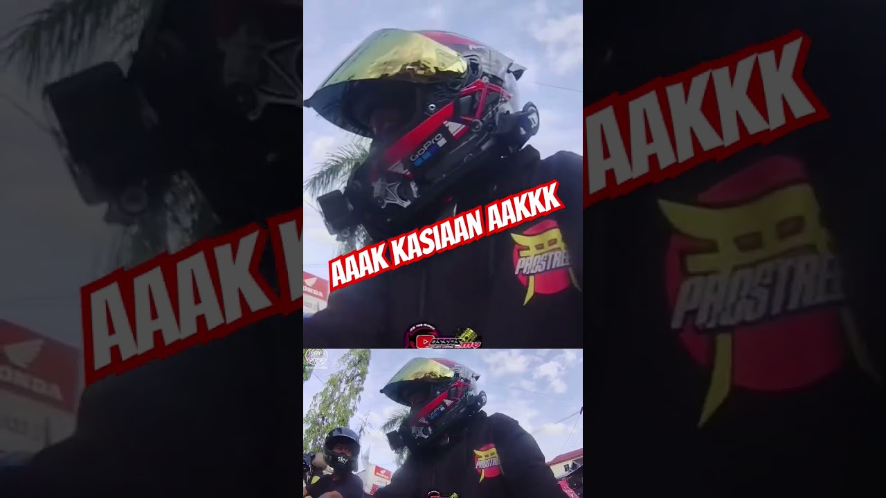 AAAK KASIAAN AAKKK‼️MOMENT RANDOM KETIKA MOTOVLOGGER DUAL VLOG INTERCOM #motovlog #dualvlog #shorts