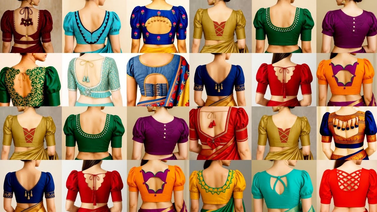 🎉🎊New fashion blouse neck design/boutique style blouse neck/latest blouse design/new model blouse 