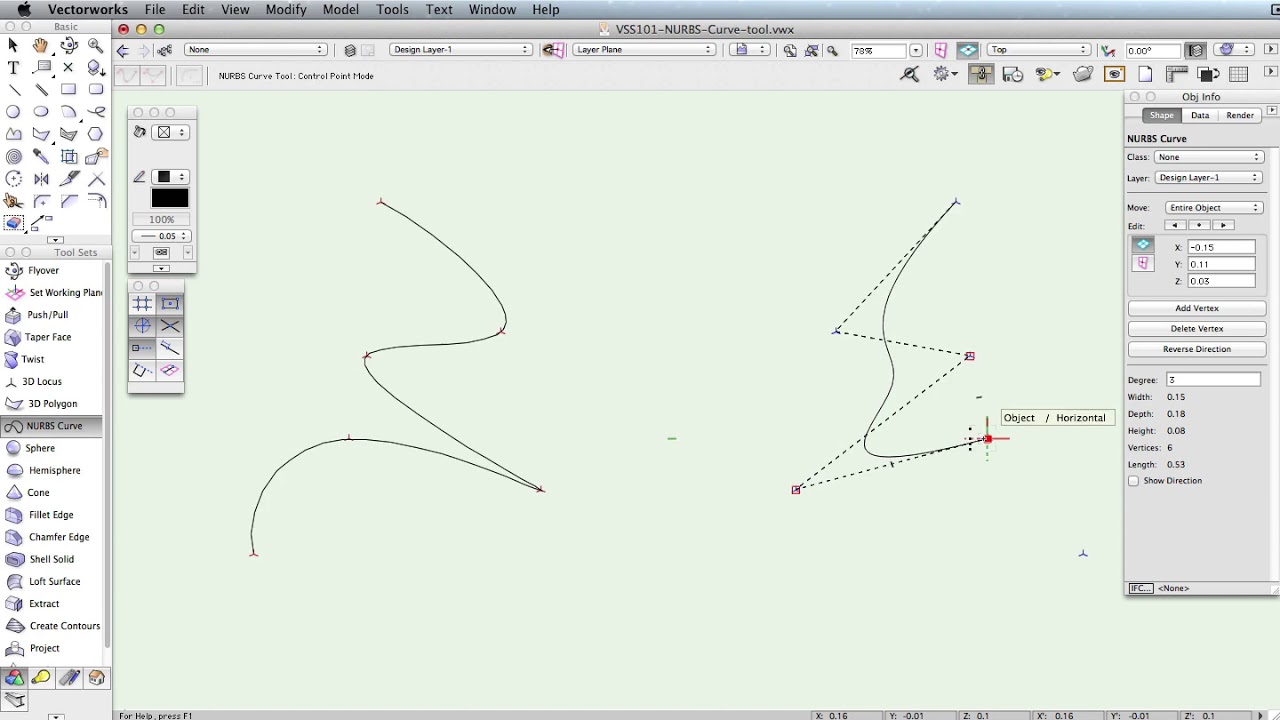 NURBS Modeling - NURBS Curves