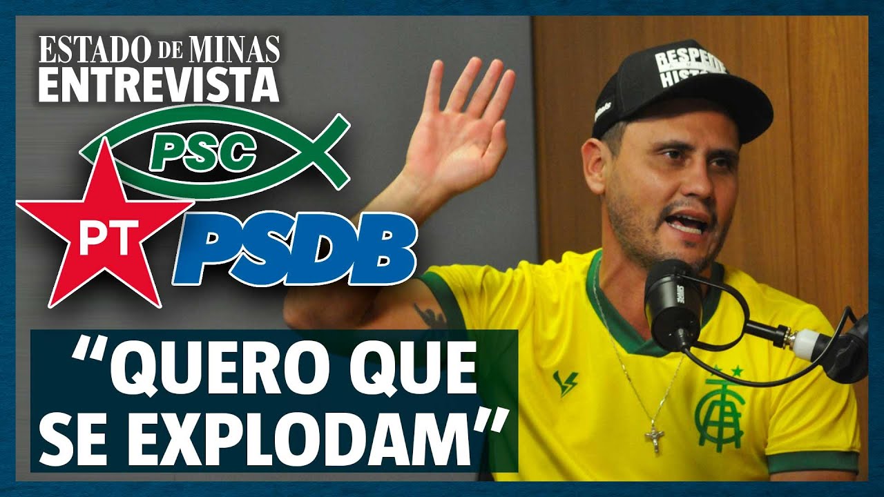 Cleitinho: 'Quero que todos os partidos se explodam'