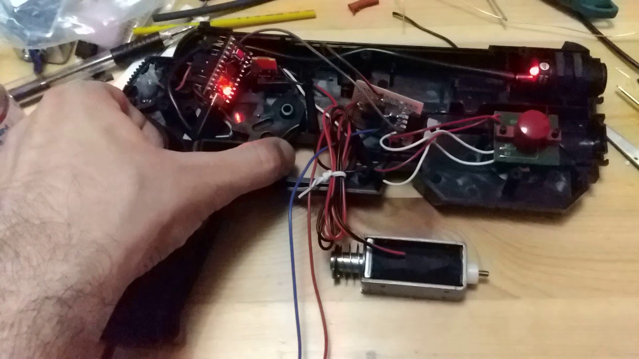 GUN4IR - Recoil/solenoid test