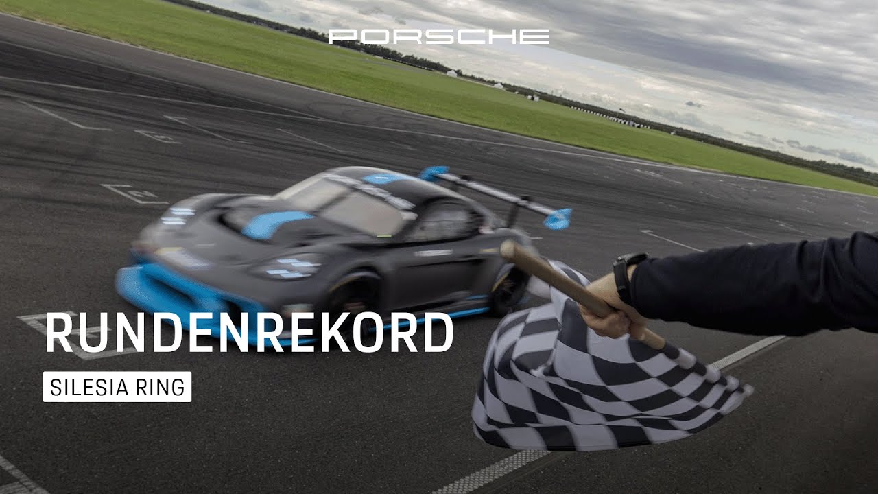 Porsche GT4 E-Performance. Neuer Rundenrekord am Silesia Ring.