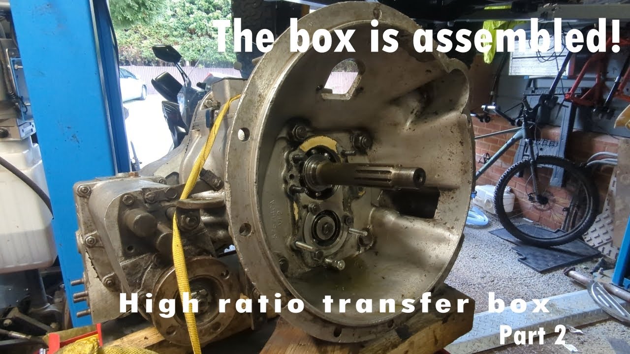 Series Land Rover high ratio transfer box build! Project: Conversations at 50mph?! Part 2