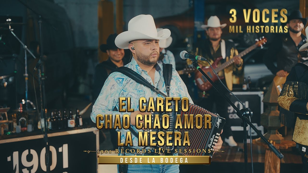 El Careto  / Chao Chao Amor  /   La Mesera - 3 VOCES MIL HISTORIAS