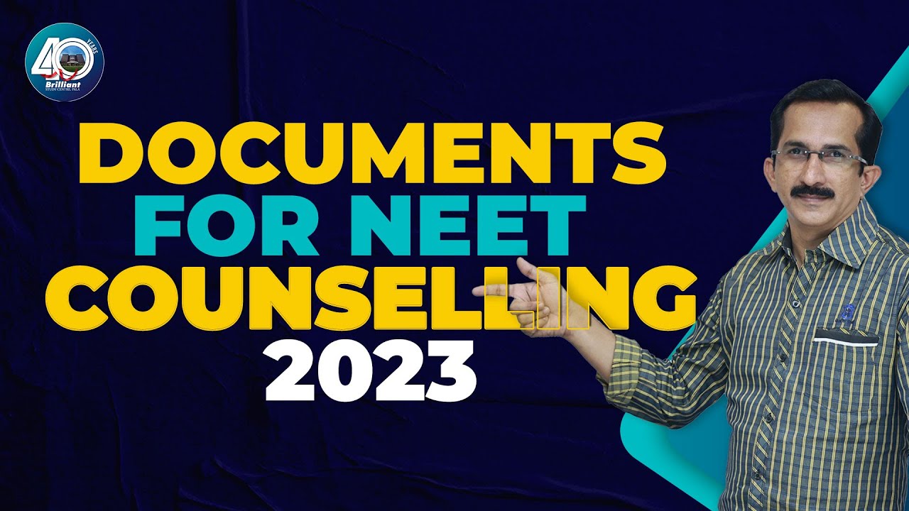 Documents Required For #neet Counselling 2023