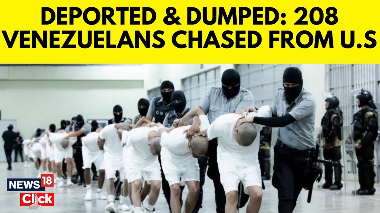 Another U.S. Deportation Flight Arrives In Venezuela With 208 Migrants | Trump Deportation | N18G