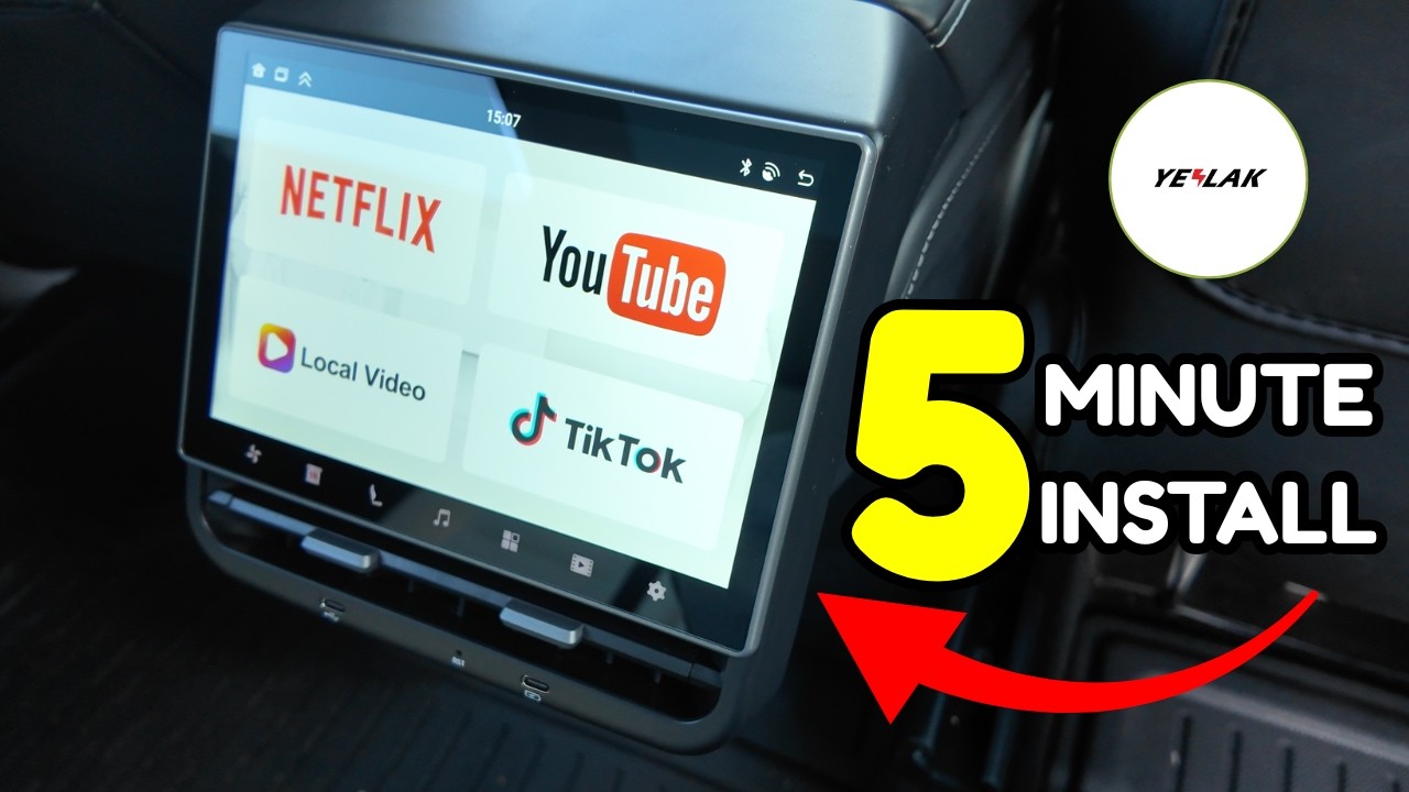 ЭТОТ задний экран делает Tesla Model Y/3 НЕПРЕВЗОЙДЕННОЙ! // YESLAK