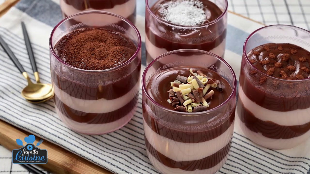Budinca duo cu ciocolata si mascarpone / Desertul care a innebunit Tiktok-ul | JamilaCuisine