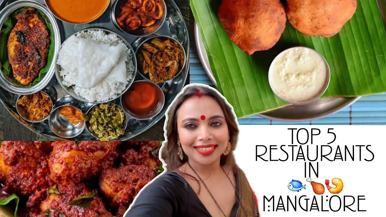 Top 5 Restaurants in Mangalore 🐟🍗🍤 Episode:04 🚗💨Exploring  Coastal Karnataka