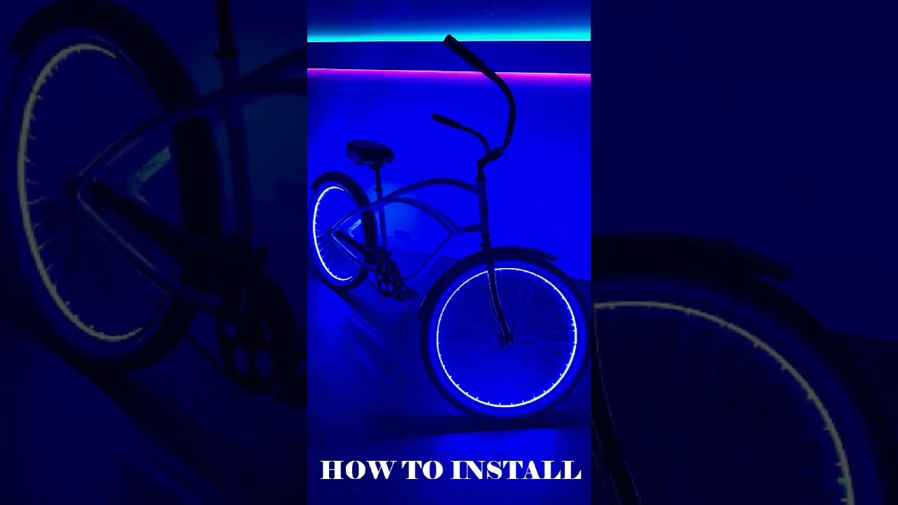 How to Install CC LED's Latest Plasma LED Bicycle Wheel Light | CC LED