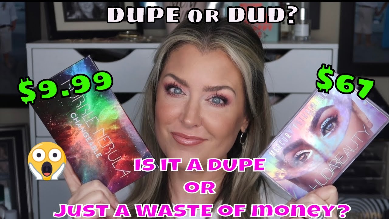 UCanBe Bubble Nebula Changeable Palette vs Huda Beauty Mercury Retrograde | Is it a Dupe ?