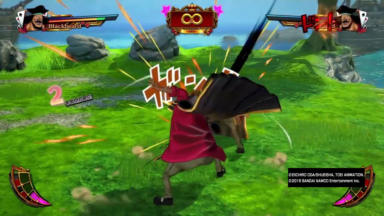 Blackbeard's Counter - Dont Hit The Baby - One Piece Burning Blood