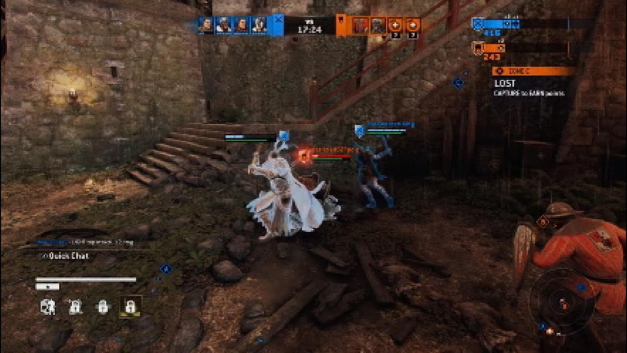 Juren destruction + a dumb jj clip #forhonorgameplay