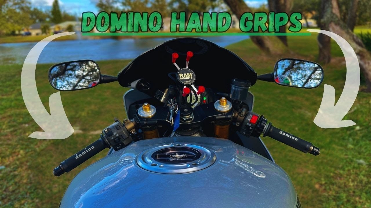 Aftermarket Motorcycle Hand Grips Installation (2003 Kawasaki zx6r)