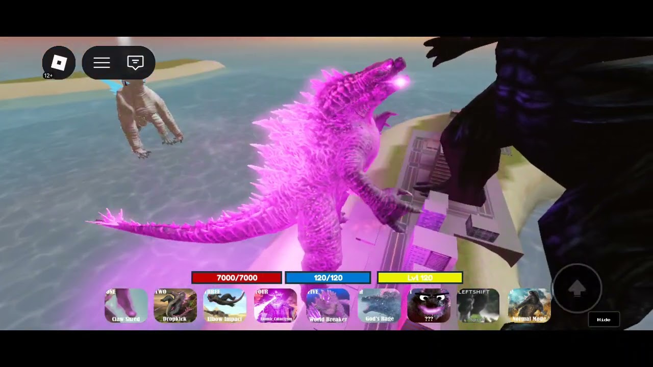 Plays Evolved Godzilla City simulator 