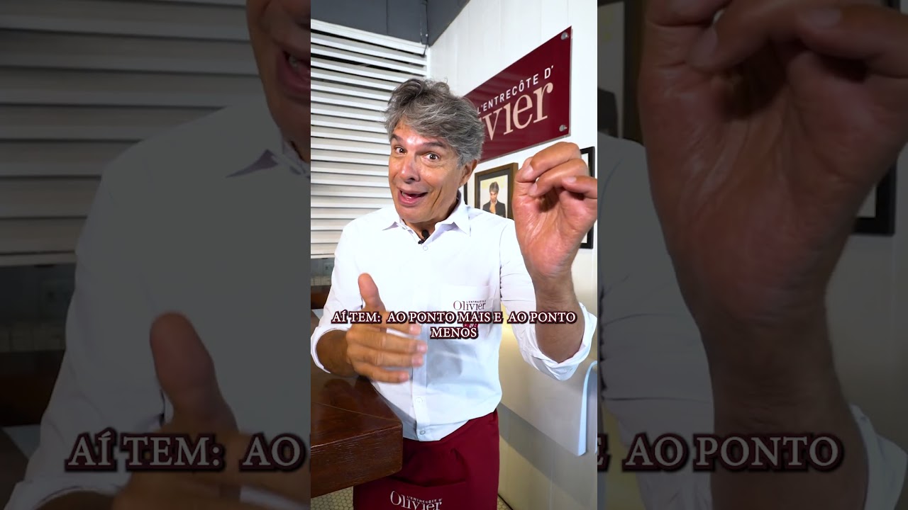 Qual &eacute; o seu ponto da carne? Olivier Anquier - Produ&ccedil;&atilde;o #Benditafilmes