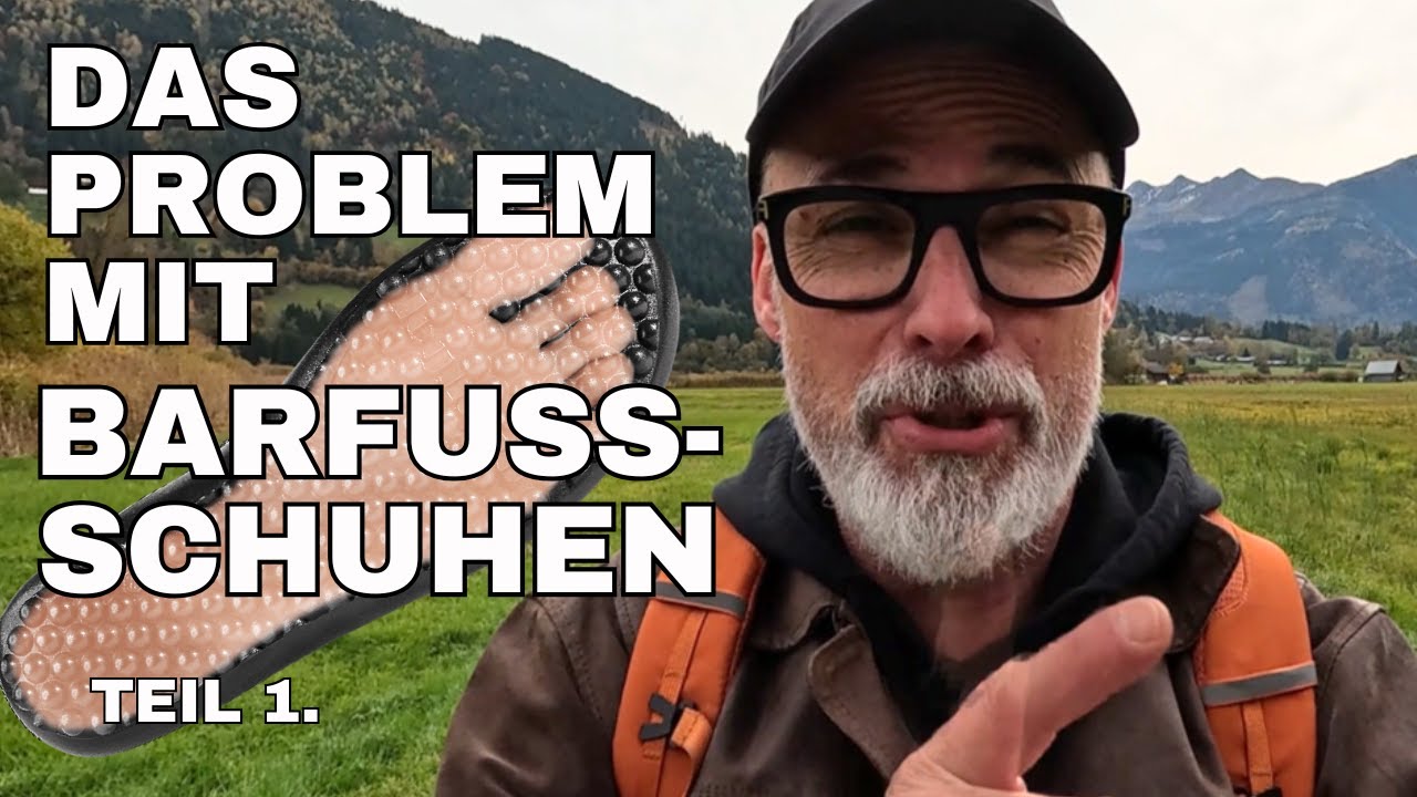 Das Problem mit Barfußschuhen. Teil 1: ist Gehen auf Asphalt wirklich gesund?   #barefootshoes