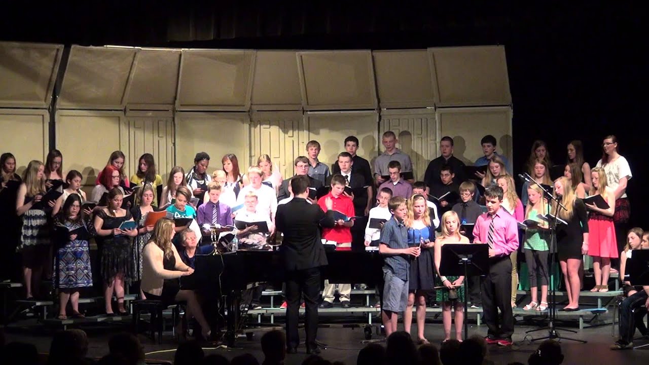2014 Junior High Honor Choir:  Hi Ho the Rattlin' Bog Arr. L. Spevacek