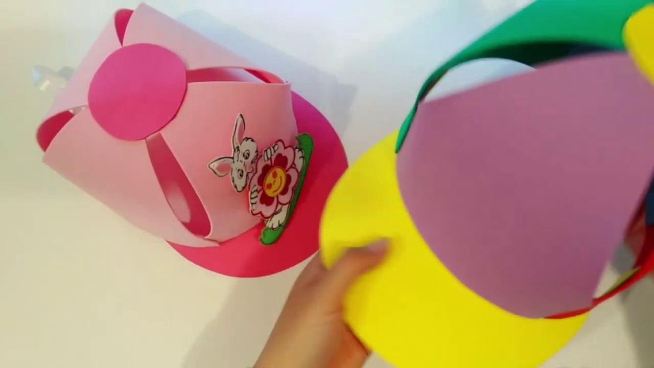 Como hacer una gorra de foami