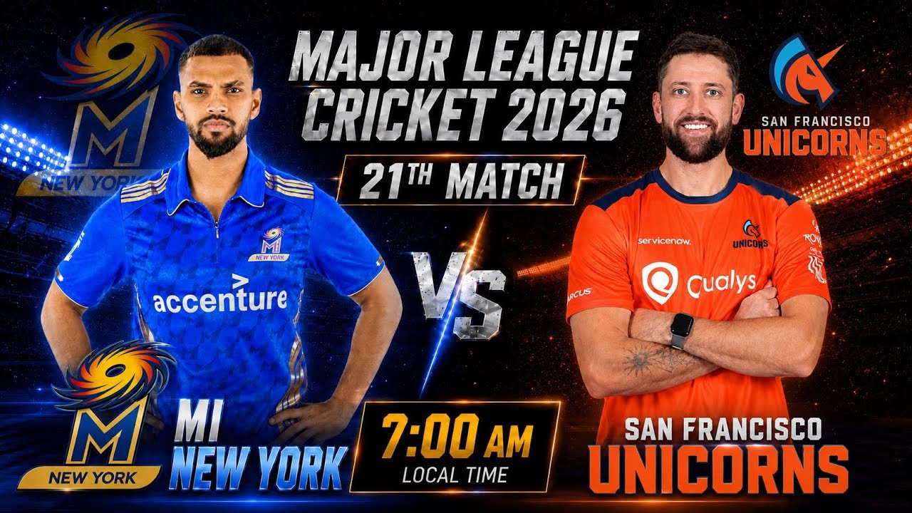 MINY VS SFU | 21th MATCH 🔥 || MINY VS SFU DREAM 11 PREDICTION & PLAYING 11 🍀 || #mlc2026 