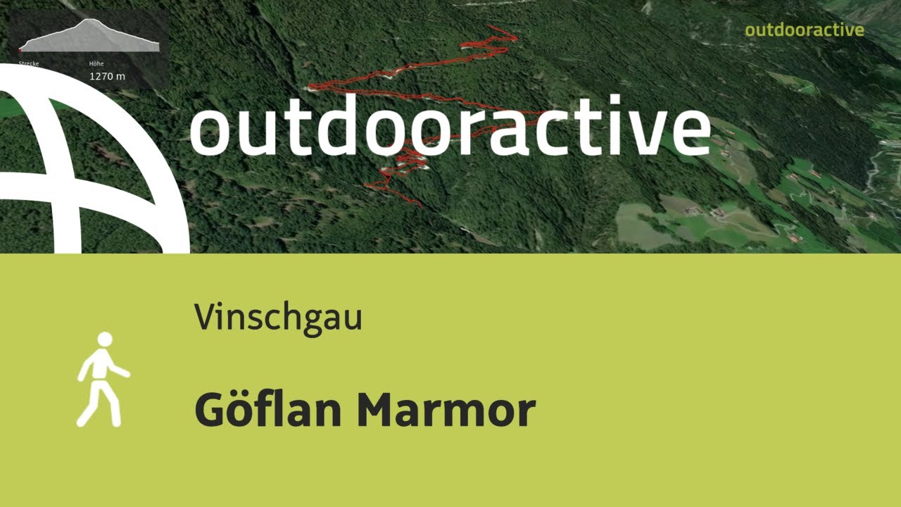Wanderung im Vinschgau: G&ouml;flan Marmor