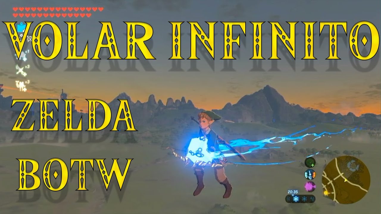 Zelda BOTW  - Nuevo glitch para VOLAR INFINITO