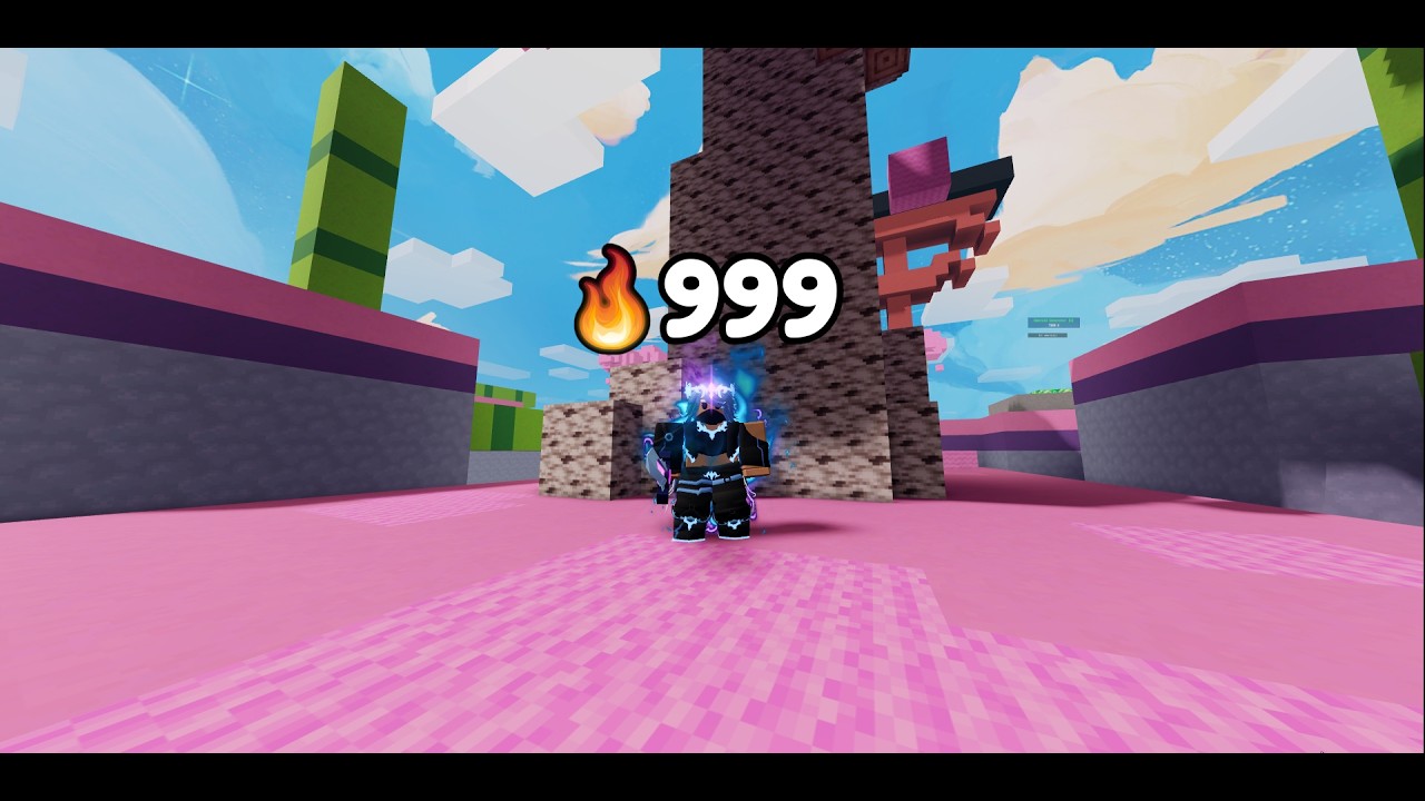 I got a 5 Winstreak in Roblox Bedwars