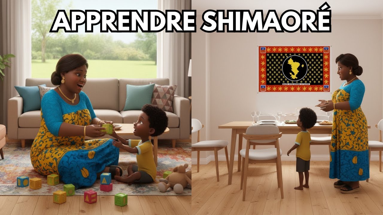 Apprendre le shimaoré en chanson – Comptine Mayotte pour enfants