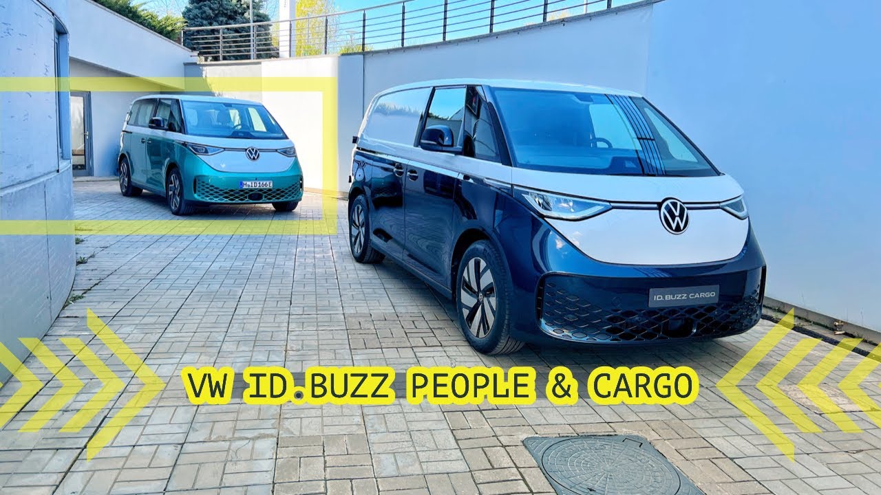 VW ID.BUZZ 2022! Versiunile People și Cargo - sunt TARI RĂU!