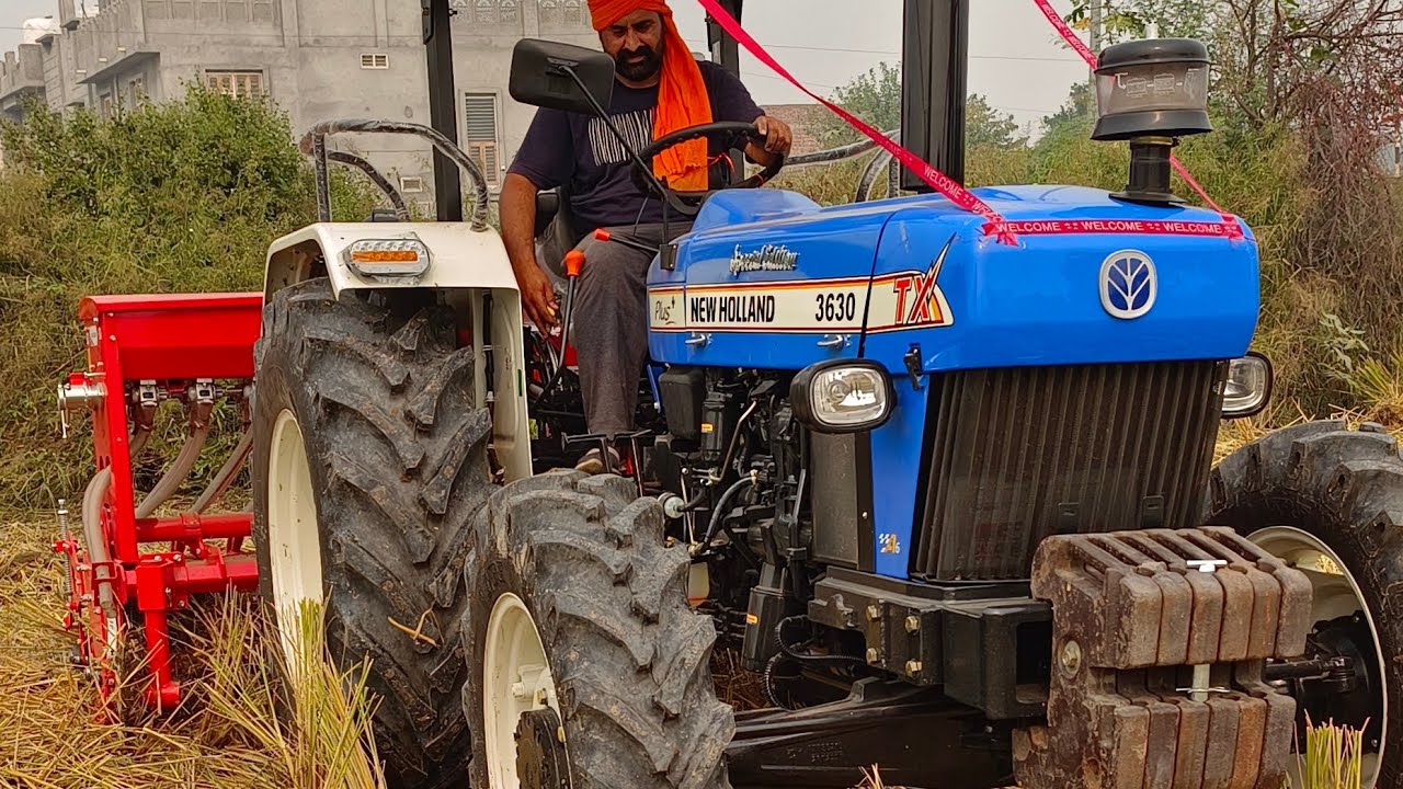 New Holland 3630 special edition 4x4 2023 agency cho sida khet mashio supeer seeder
