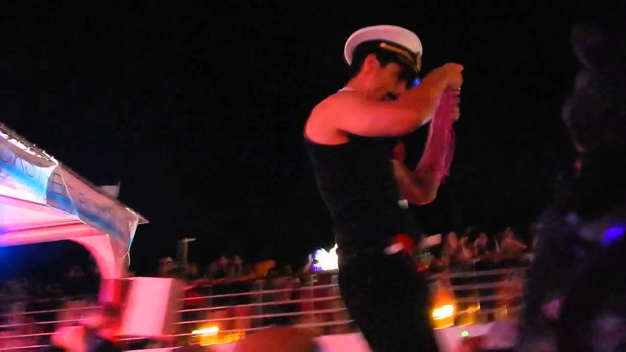 BSB Cruise 2013 - Kevin and Brian during bachelorette night
