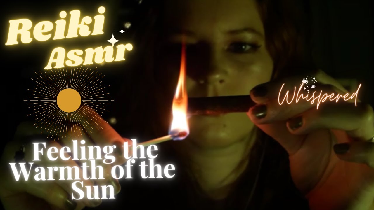 ✨☀️Reiki ASMR| Feel the Warmth of the Sun~Solar Water, fire crackling, cinnamon
