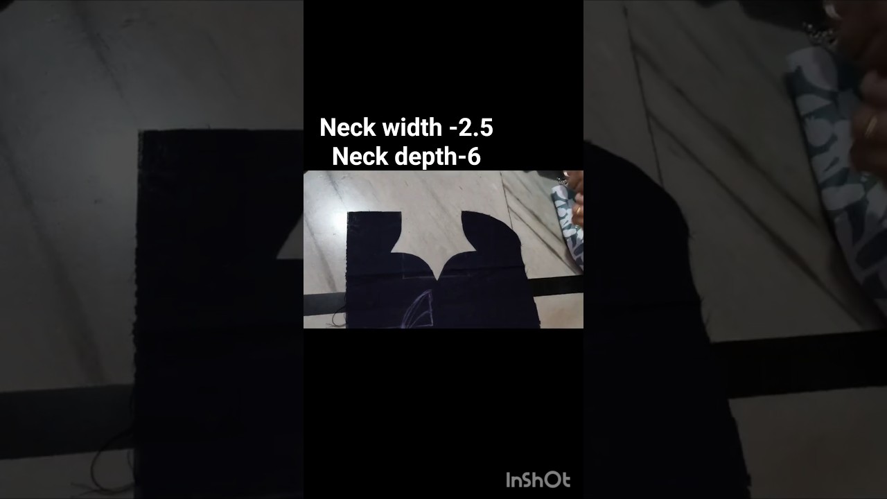 trending neck design cutting easy method # neck design