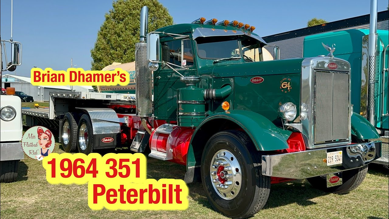 Экскурсия Брайана Дхамера на грузовике Peterbilt 351 1964 года