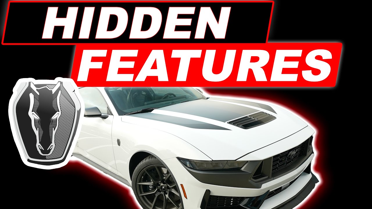 5 Hidden Features No One Talks About on the 2024 Mustang Dark Horse