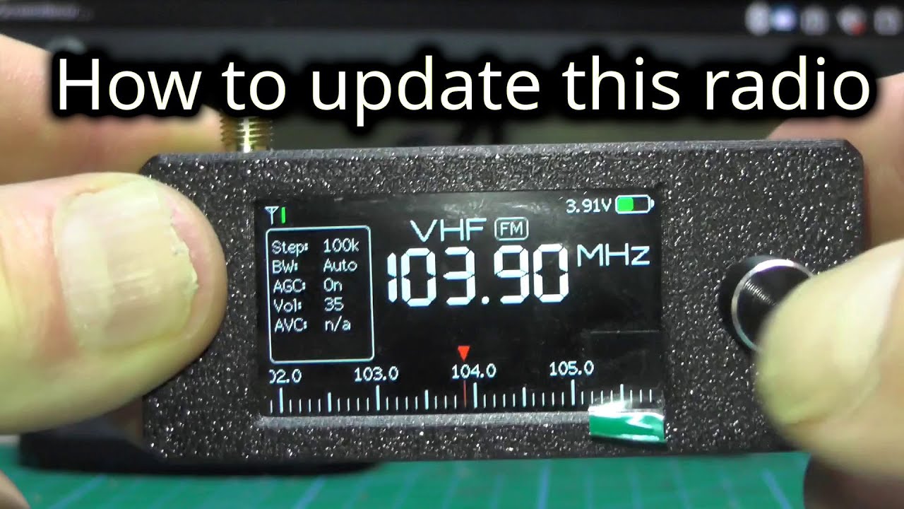 How to update the mini radio