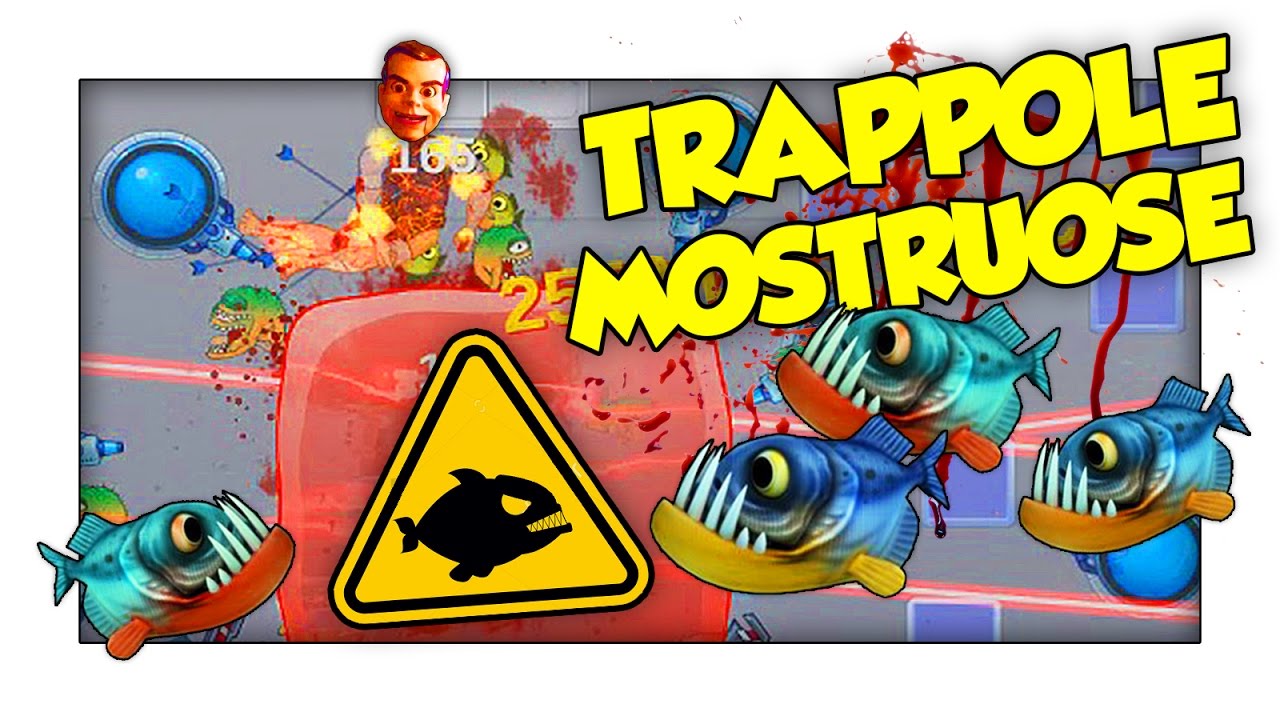 NUOVI ESPERIMENTI! PIRANHA ASSASSINI, LASER INFUOCATI E SHURIKEN! - Happy Room ITA [SpGioca]